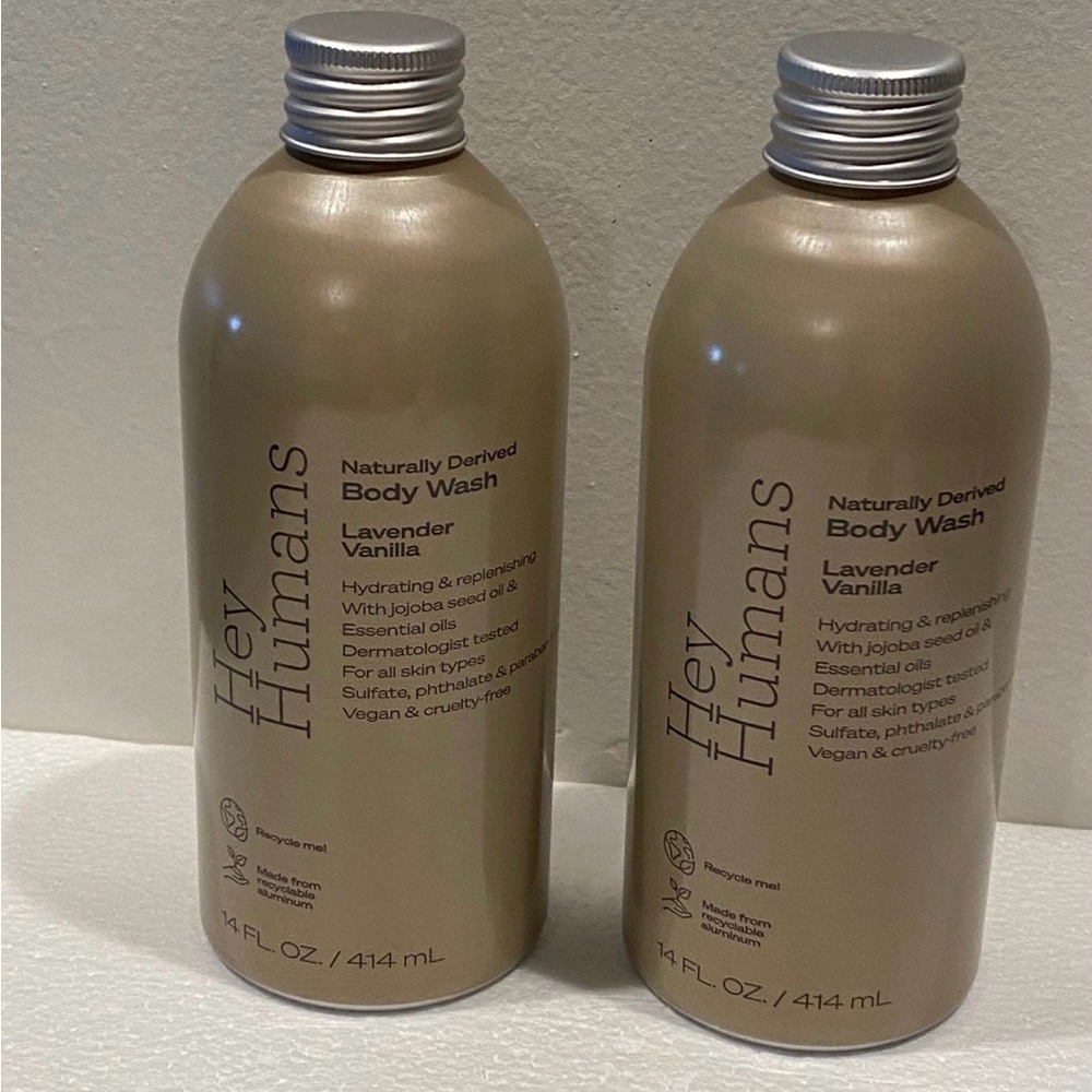 Hey Humans Lavender Vanilla Body Wash